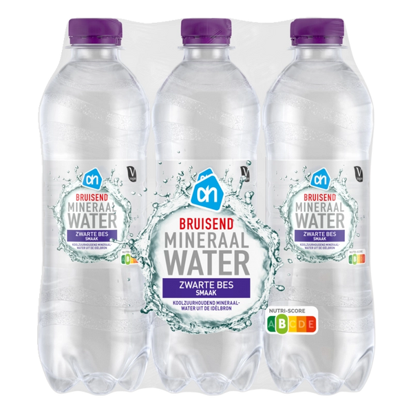 Bruiswater zwarte bes 6-pack