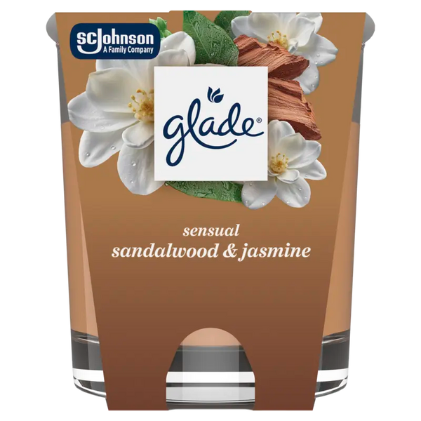Glade Kaars sensual sandalwood & jasmine