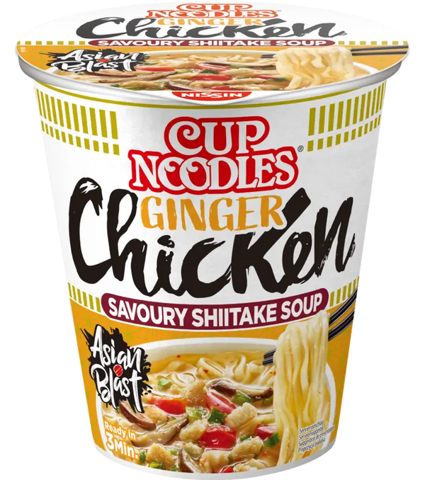 Nissin Cup noodles flavorful chicken