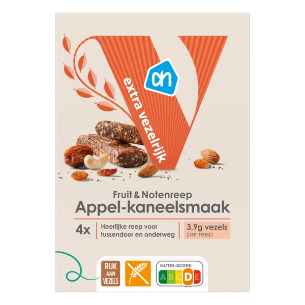 Fruit & notenreep appel kaneelsmaak