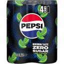 Pepsi Zero Sugar Lime 4-pack