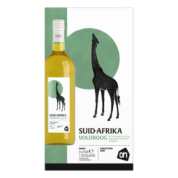 Vol & droge Zuid-Afrikaanse wit wijntap