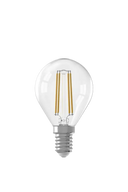 Majestätische LED-Fadenlampe Kugel klar E14 40W