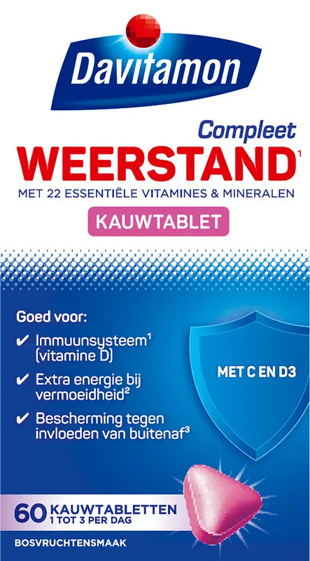 Davitamon Compleet kauwvitamines bosvruchten