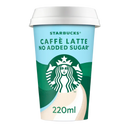 Starbucks Caffè latte no added sugar