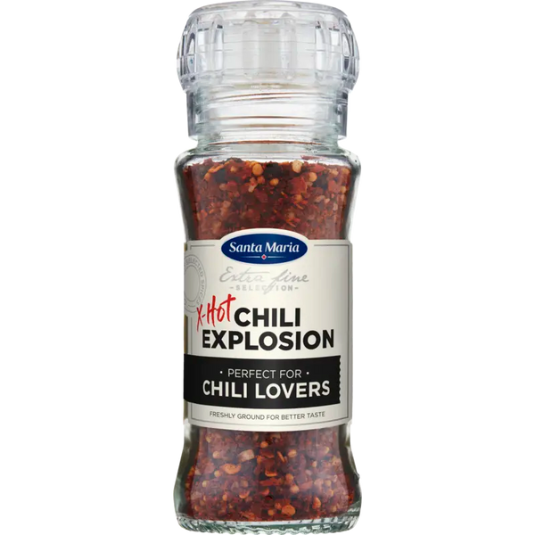 Santa Maria Chili explosion extra hot