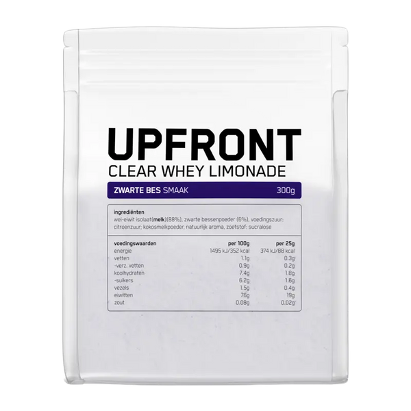 Upfront Eiweiß Limonade Cassis