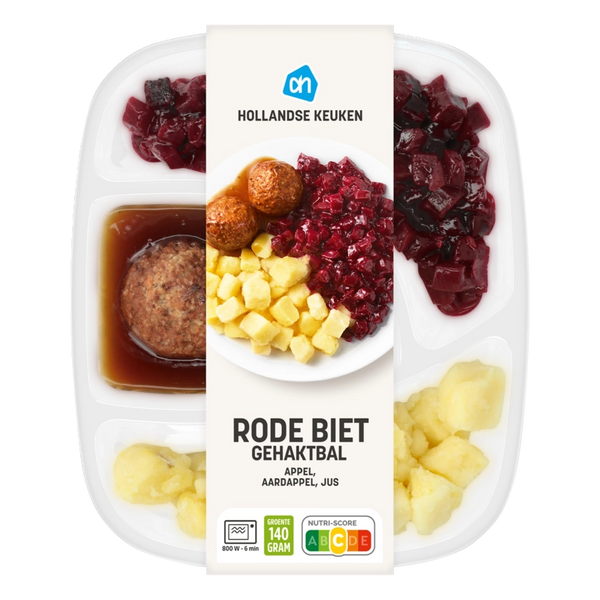 Red beet meatball