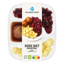 Red beet meatball