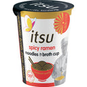 Itsu Spicy ramen noodles & broth cup