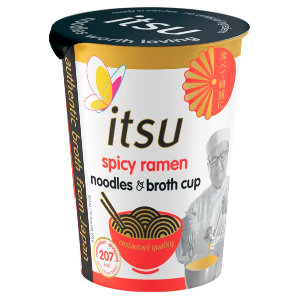 Itsu Spicy Ramen Noodles & Broth Cup