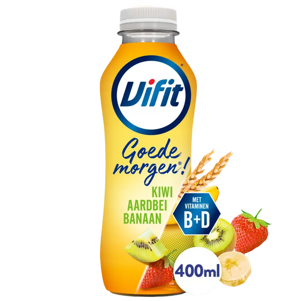 Vifit Goedemorgen kiwi aardbei banaan