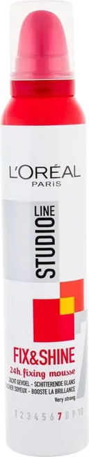 Studio Line Fix & Shine Very Strong Mousse