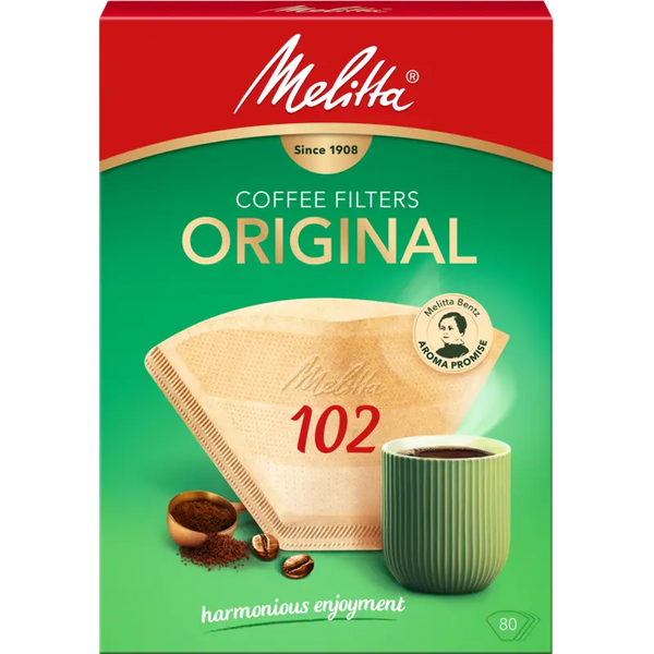 Melitta Filterzakjes original 102 bruin