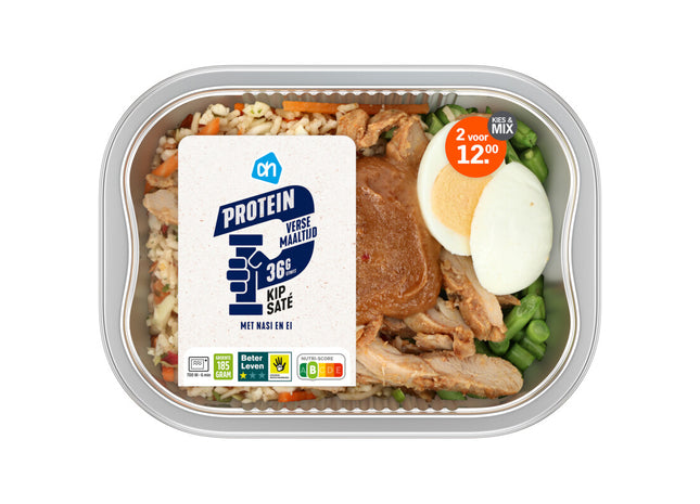 Verse maaltijd kip pindasaus