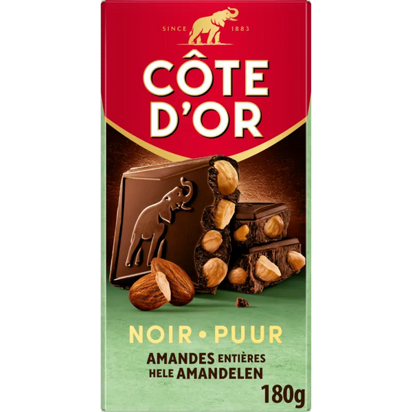 Côte d'Or Pure chocolade amandelen