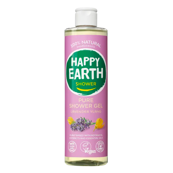 Happy Earth Pure shower gel lavender ylang