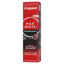 Colgate Max White toothpaste charcoal