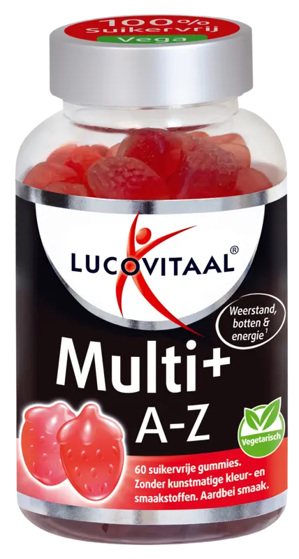Lucovitaal Multi+ A-Z gummies