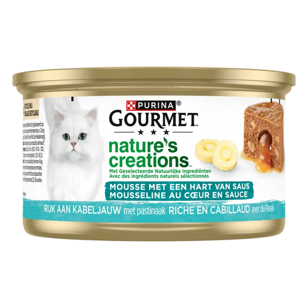 Gourmet Nature's creations kabeljauw pastinaak