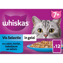 Whiskas 7+ Vis selectie in gelei
