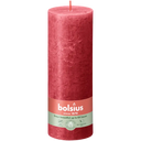 Bolsius Rustic candle 19cm red