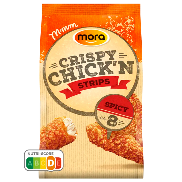 Mora Crispy chick'n spicy strips