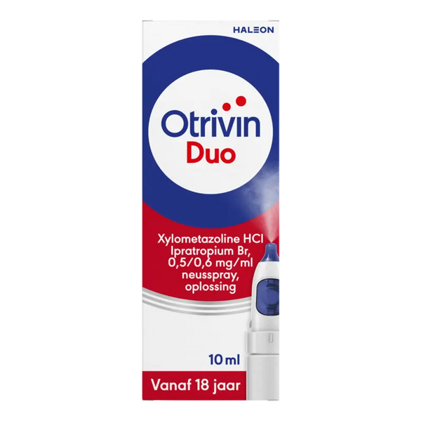 Otrivin Duo Nasenspray bei verstopfter und laufender Nase
