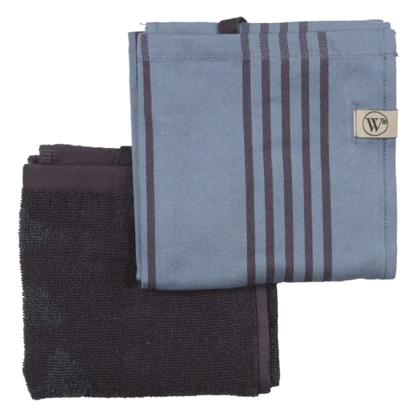 Walra Keukentextielset midnight ginkgo