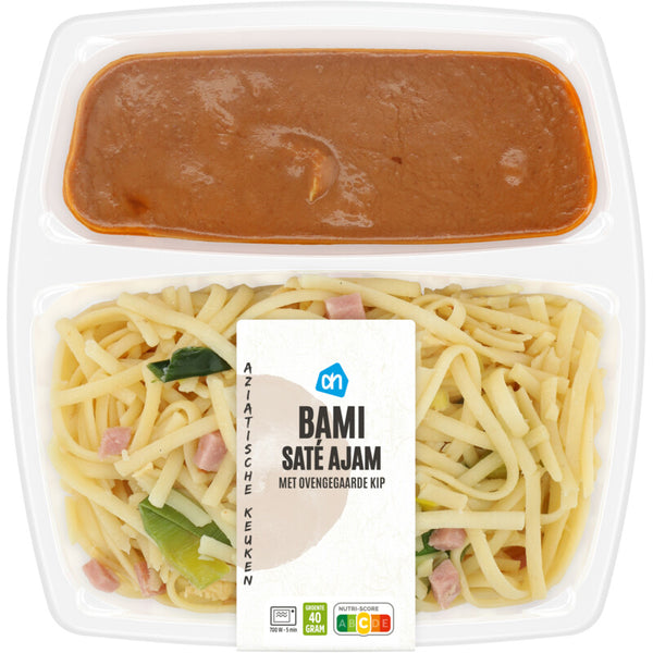 Ajam sate &bami