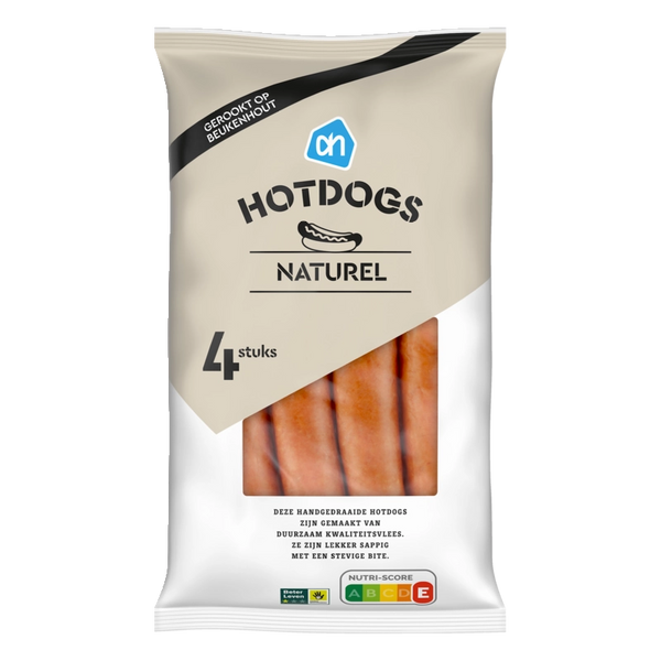 Hotdogs naturel