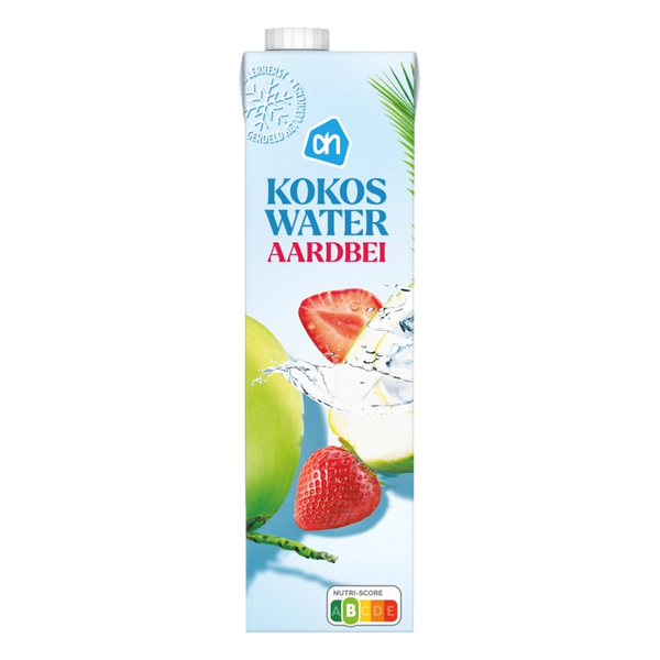 Strawberry coconut water