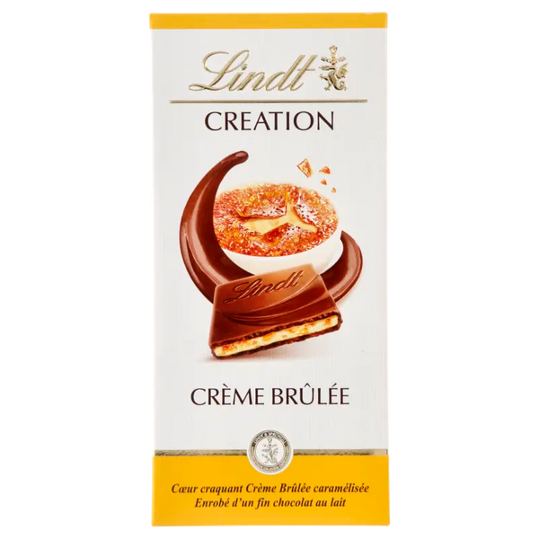 Lindt Kreation Crème Brûlée Vollmilchschokolade
