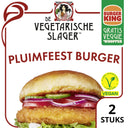 Vegetarische Slager Vegan pluimfeestburger