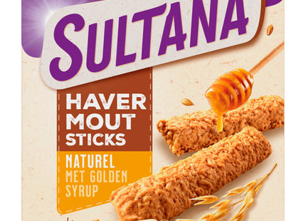 Natürliche Sultana-Haferflocken-Sticks mit goldenem Sirup