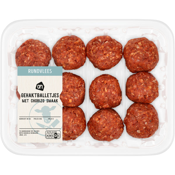 Hackbällchen Chorizo-Geschmack