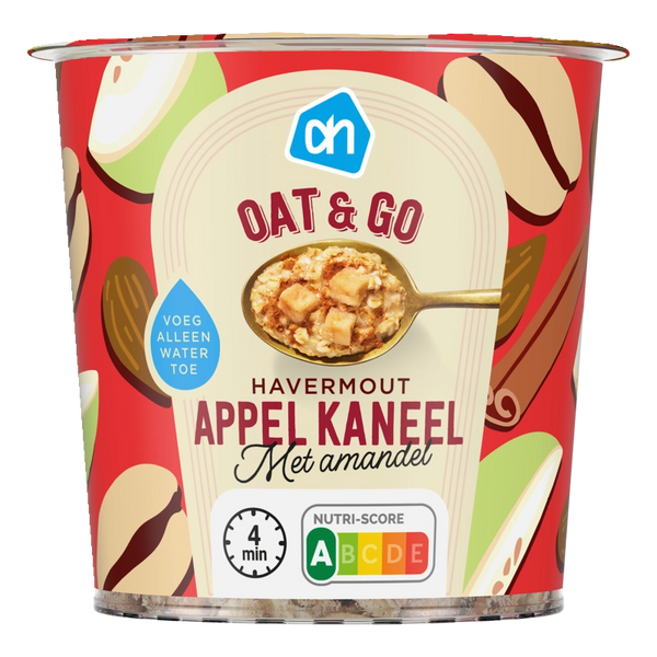 Oat & Go Apfel-Zimt-Haferflocken