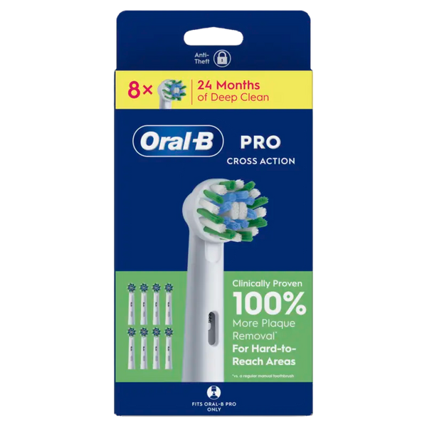 Oral-B Pro cross action replacement brushes