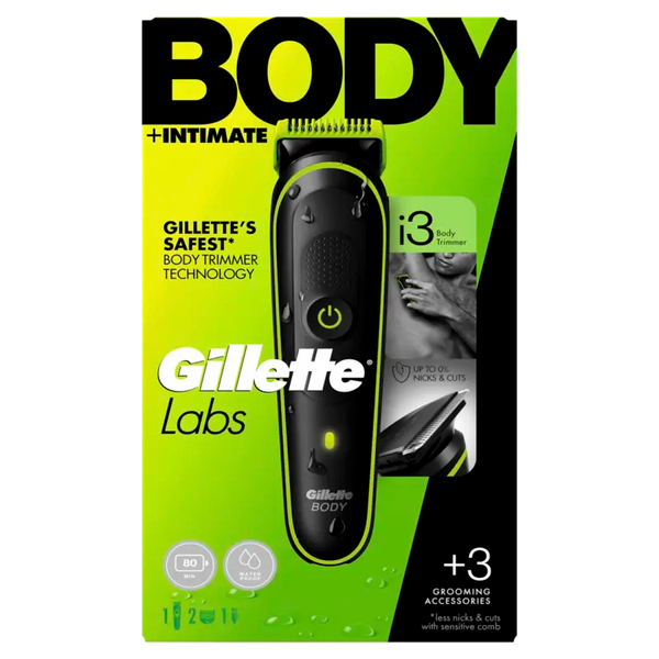 Gillette Labs body + intimate body trimmer
