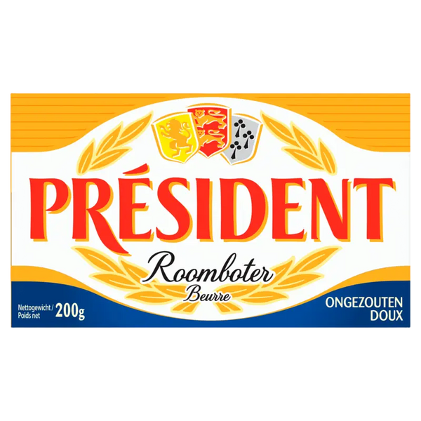 Président Rahmbutter ungesalzen