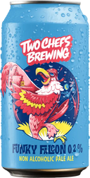 Two Chefs Brewing Funky falcon 0.2% non alcoholic pale ale