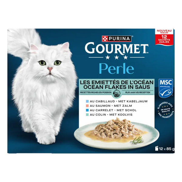 Gourmet Perle Ozeanflocken in Soße