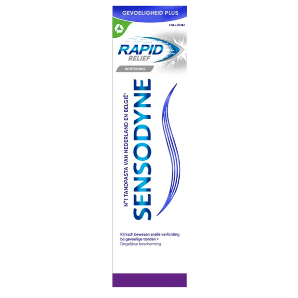 Sensodyne Rapid relief whitening tandpasta