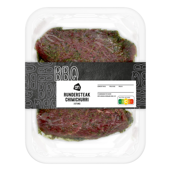 BBQ rundersteak chimichurri