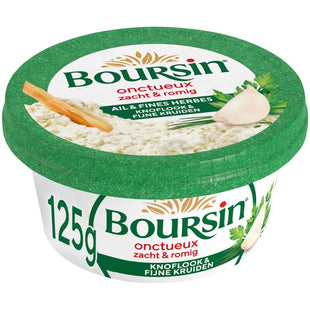 Boursin-Knoblauch und feine Kräuter