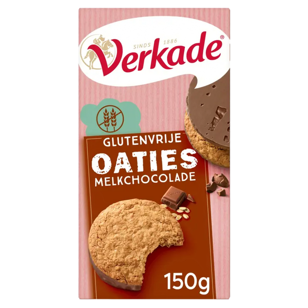 Verkade Glutenvrije oaties melkchocolade