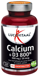 Lucovitaal Calcium & D3 500mg/20mcg
