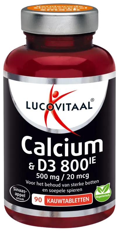 Lucovitaal Calcium & D3 500mg/20mcg