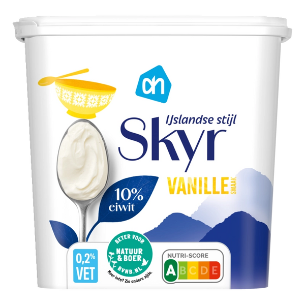 Skyr Icelandic-style vanilla flavor