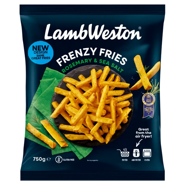 LambWeston Frenzy Fries Rosmarin Meersalz